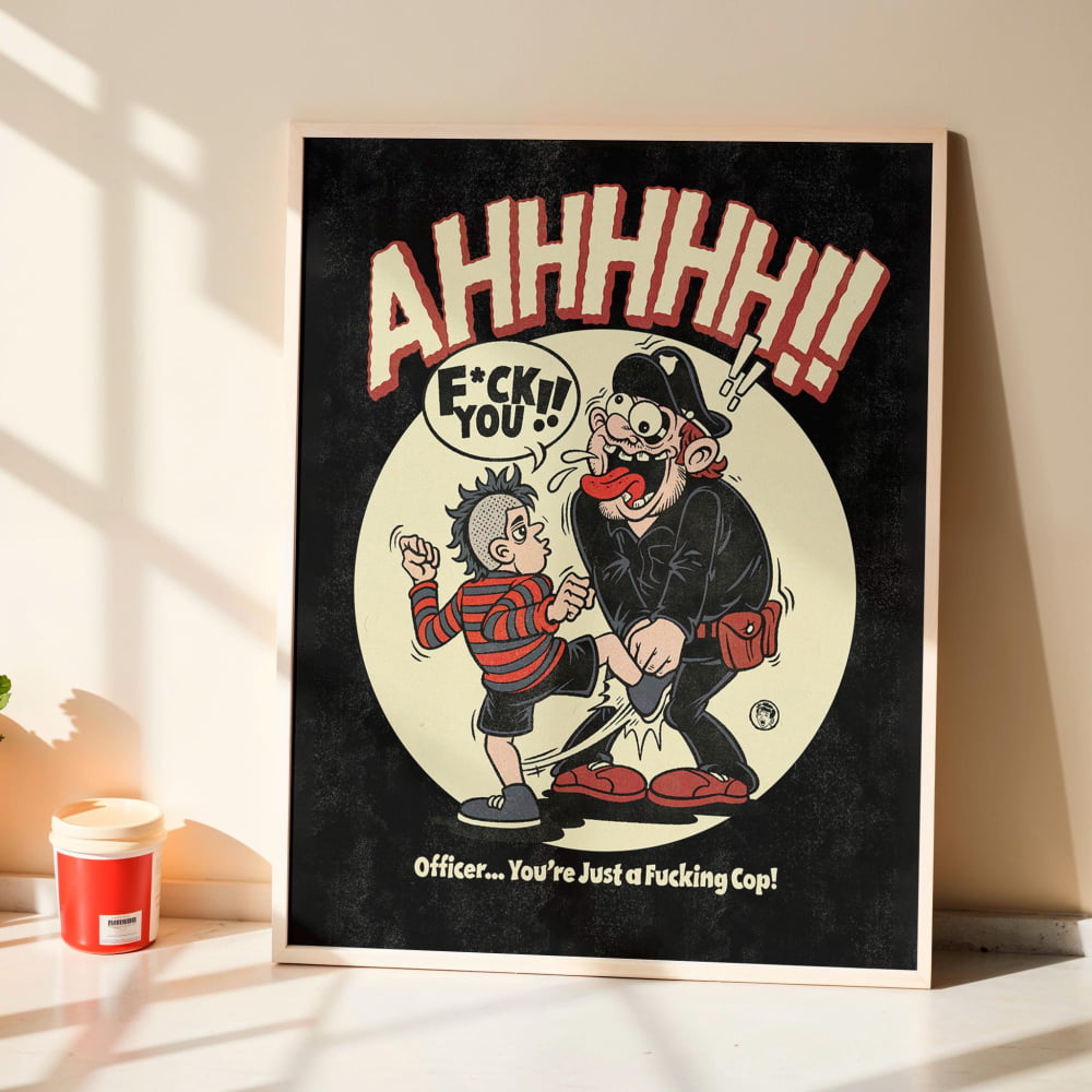 90’s Punk Wall Art – Rancid Band Poster | Operation Ivy