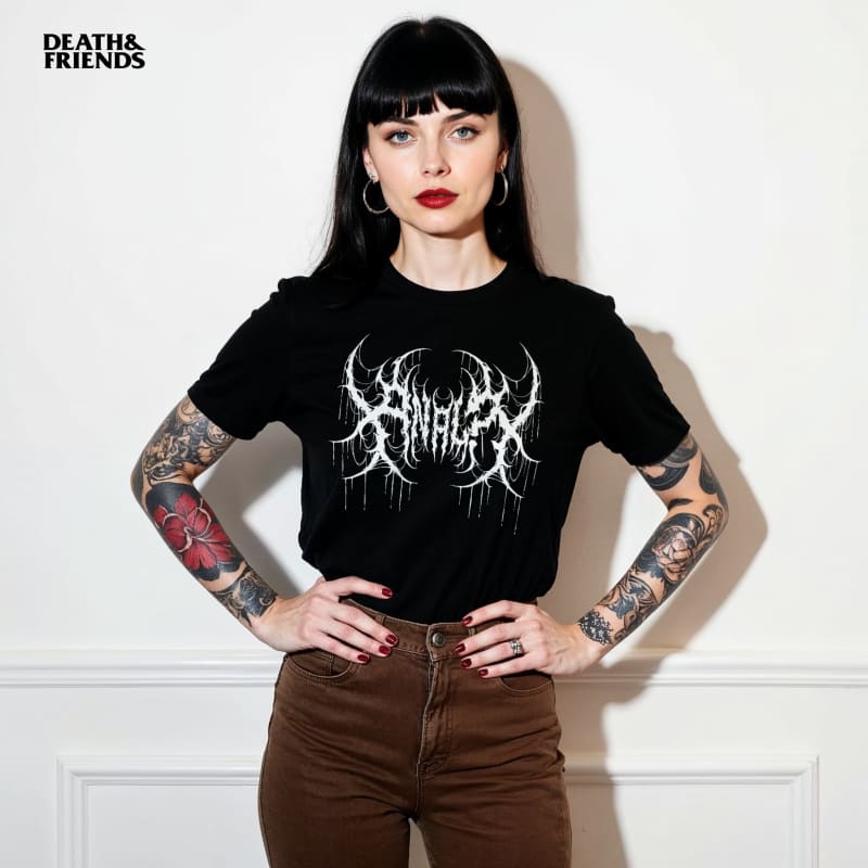 Anal? Crop Top - Offensive Black Metal / Heavy Metal