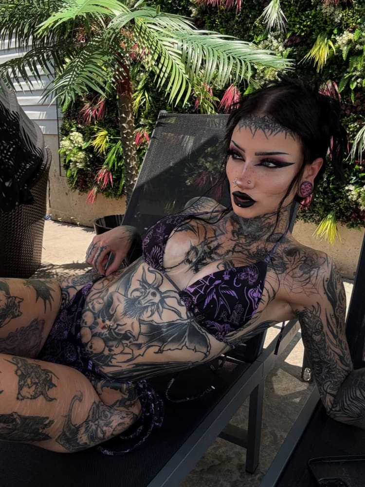 Full Set ’Carbon Sheet’ String Alternative Bikini Death