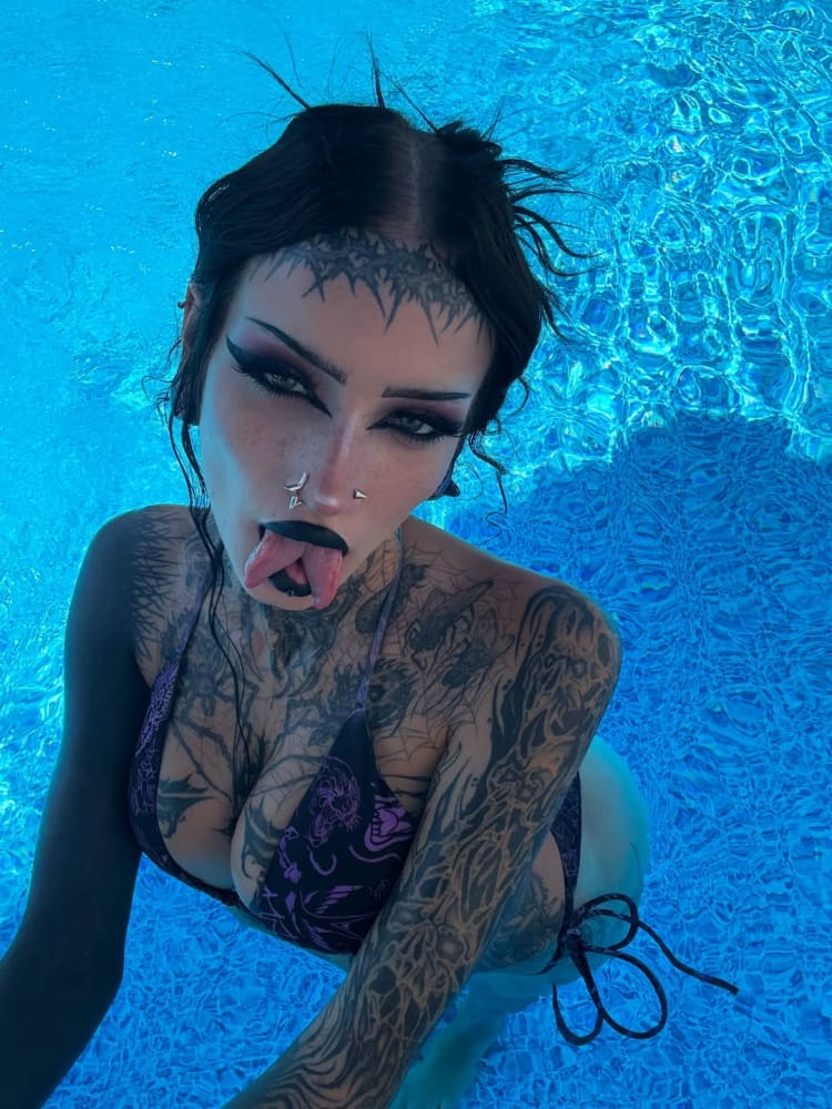 Full Set ’Carbon Sheet’ String Alternative Bikini Death