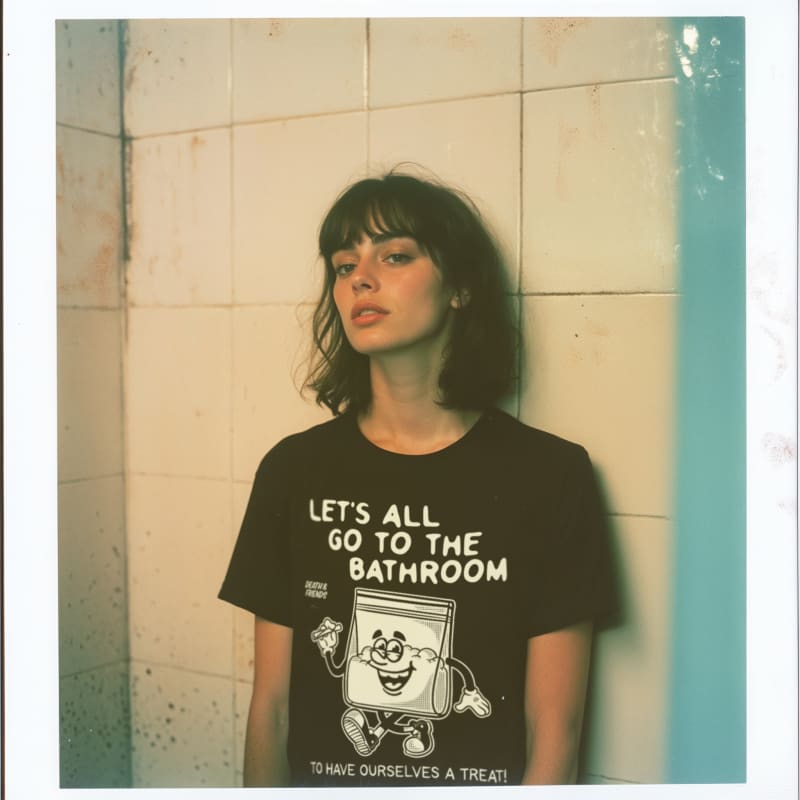 ’Lets all go to the Bathroom...’ Little Treat T-shirt