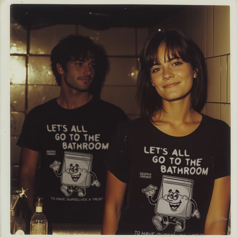 ’Lets all go to the Bathroom...’ Little Treat T-shirt
