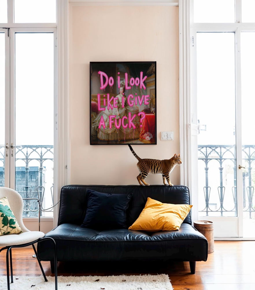 Marie Antoinette Pop Art - Funny Punk Wall Decor | DILLIGAF