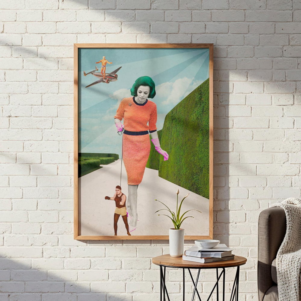 Mid-Century Modern Art – Surreal Collage Prints
