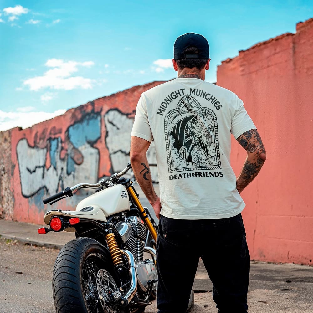 Midnight Munchies T-Shirt - Death and Friends - Tattoo