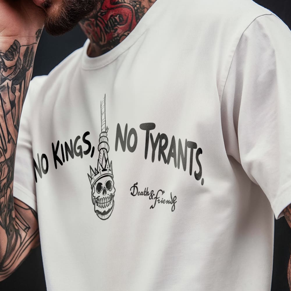 No Kings No Tyrants T-shirt - No Kings Shirt - No Masters