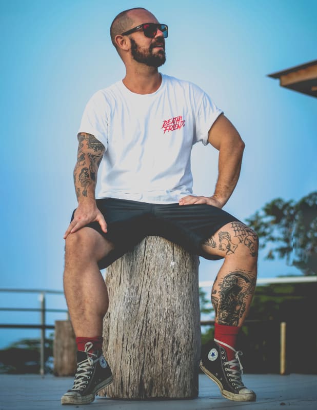 ’Paint the Town Red’ T-Shirt - Death and Friends