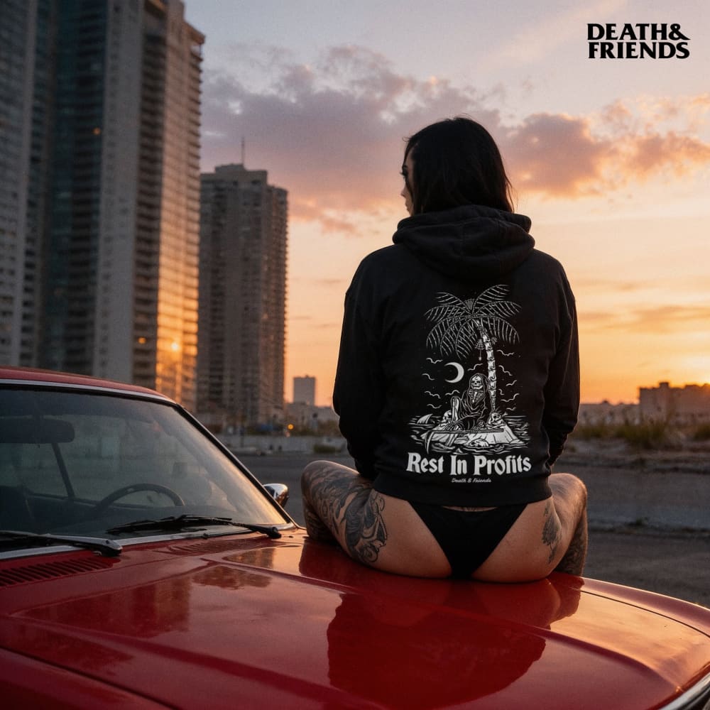 Rest in Profits Hoodie - Death and Friends - Alternative