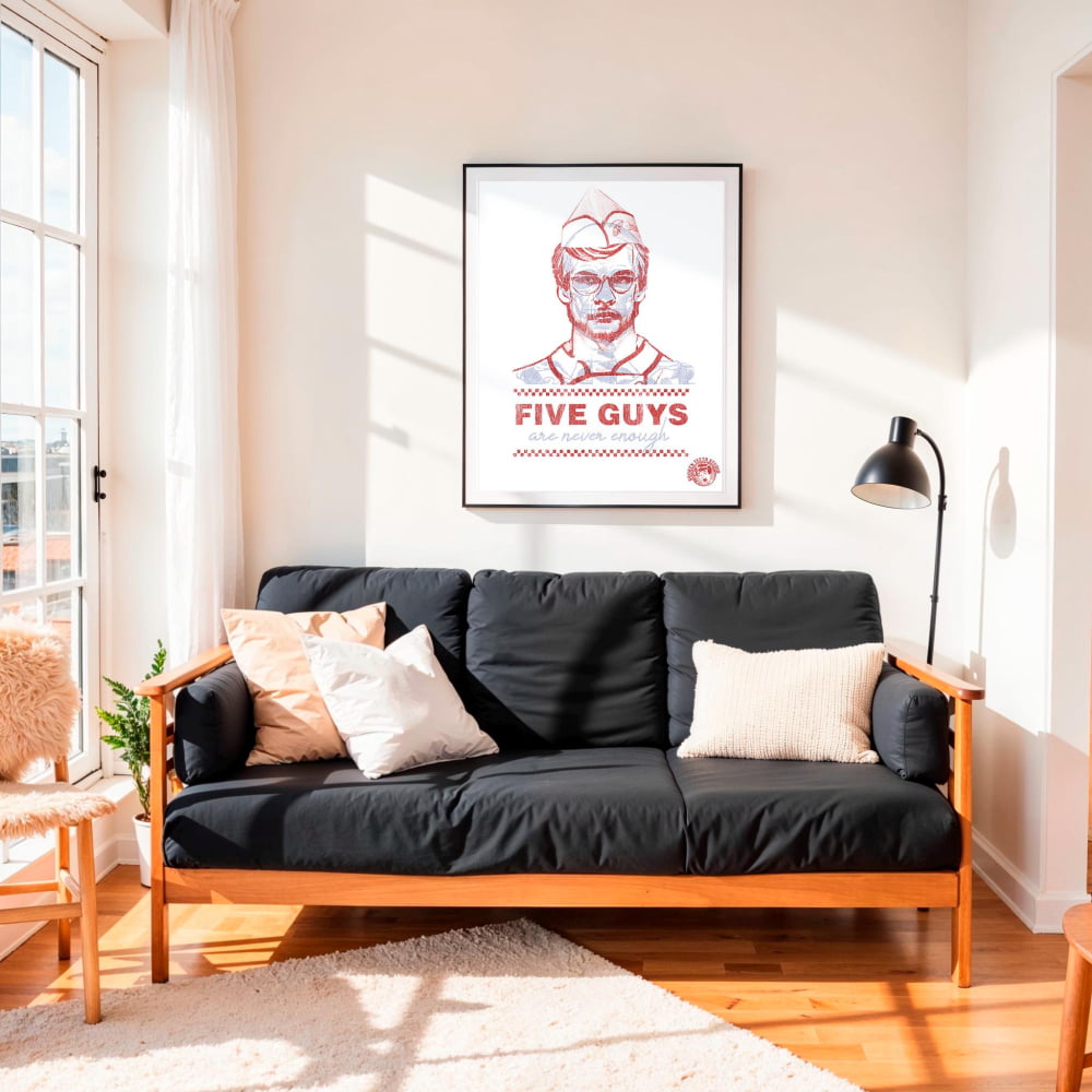 Serial Killer Poster - Five Guys Are Never Enough | Jeffrey