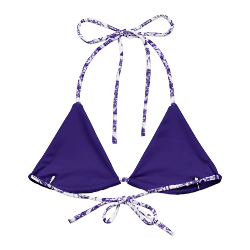 ’Stencil’ String Tattoo Bikini Top - Death and Friends