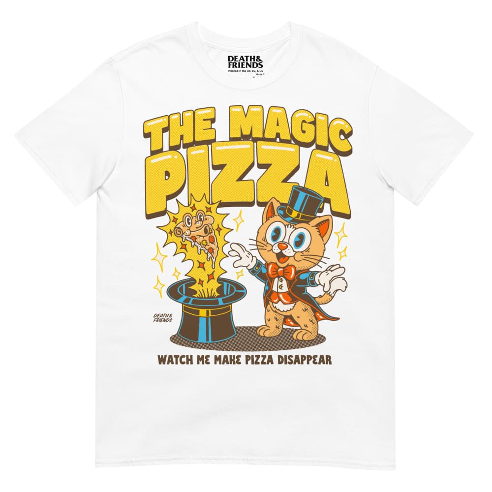 The Magic Pizza T-Shirt - Death and Friends - Death