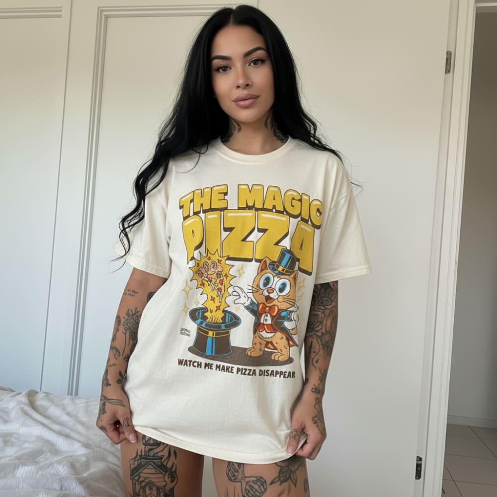 The Magic Pizza T-Shirt - Death and Friends - Death