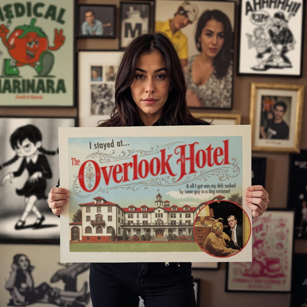 The Shining Poster – Overlook Hotel Print | Stephen King
