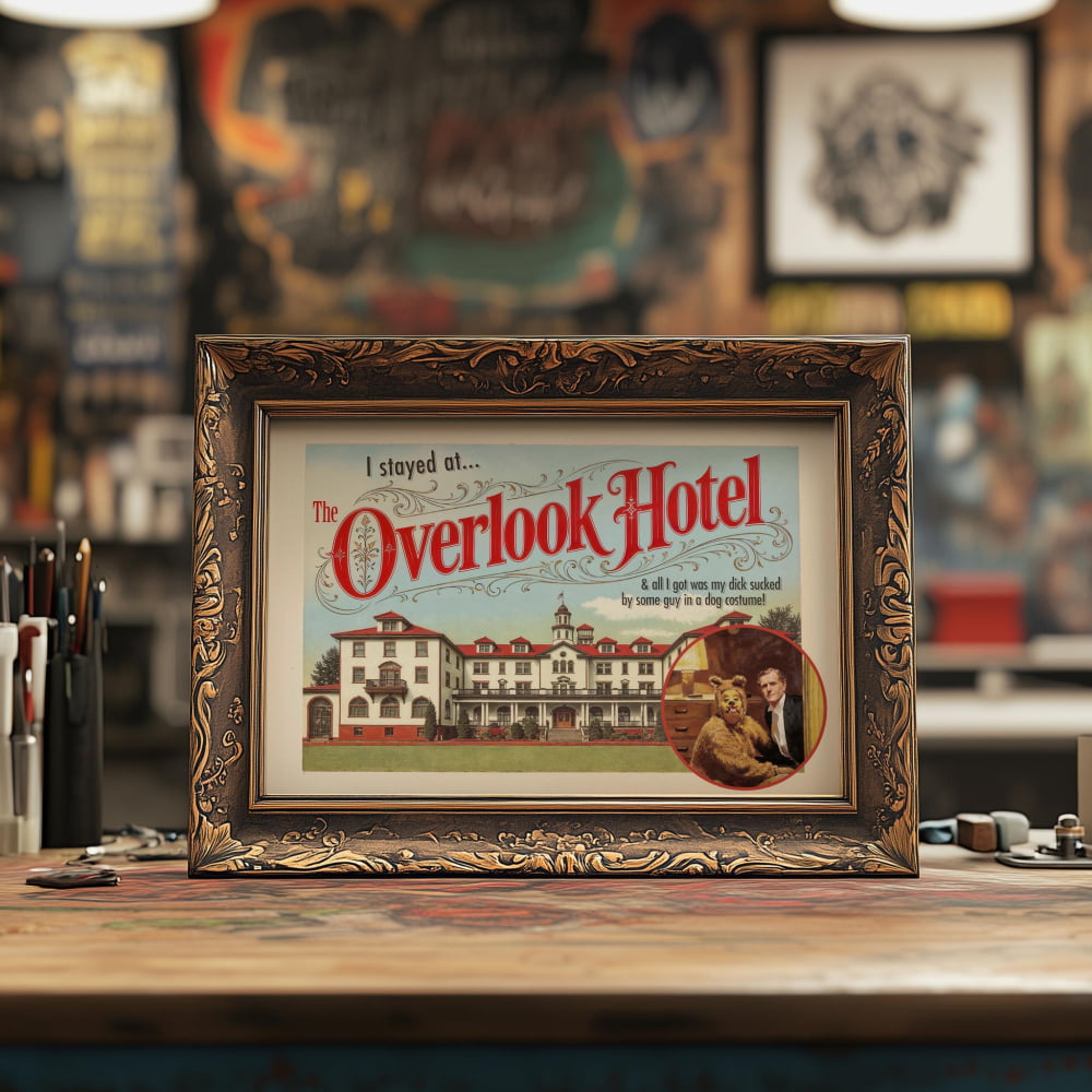 The Shining Poster – Overlook Hotel Print | Stephen King