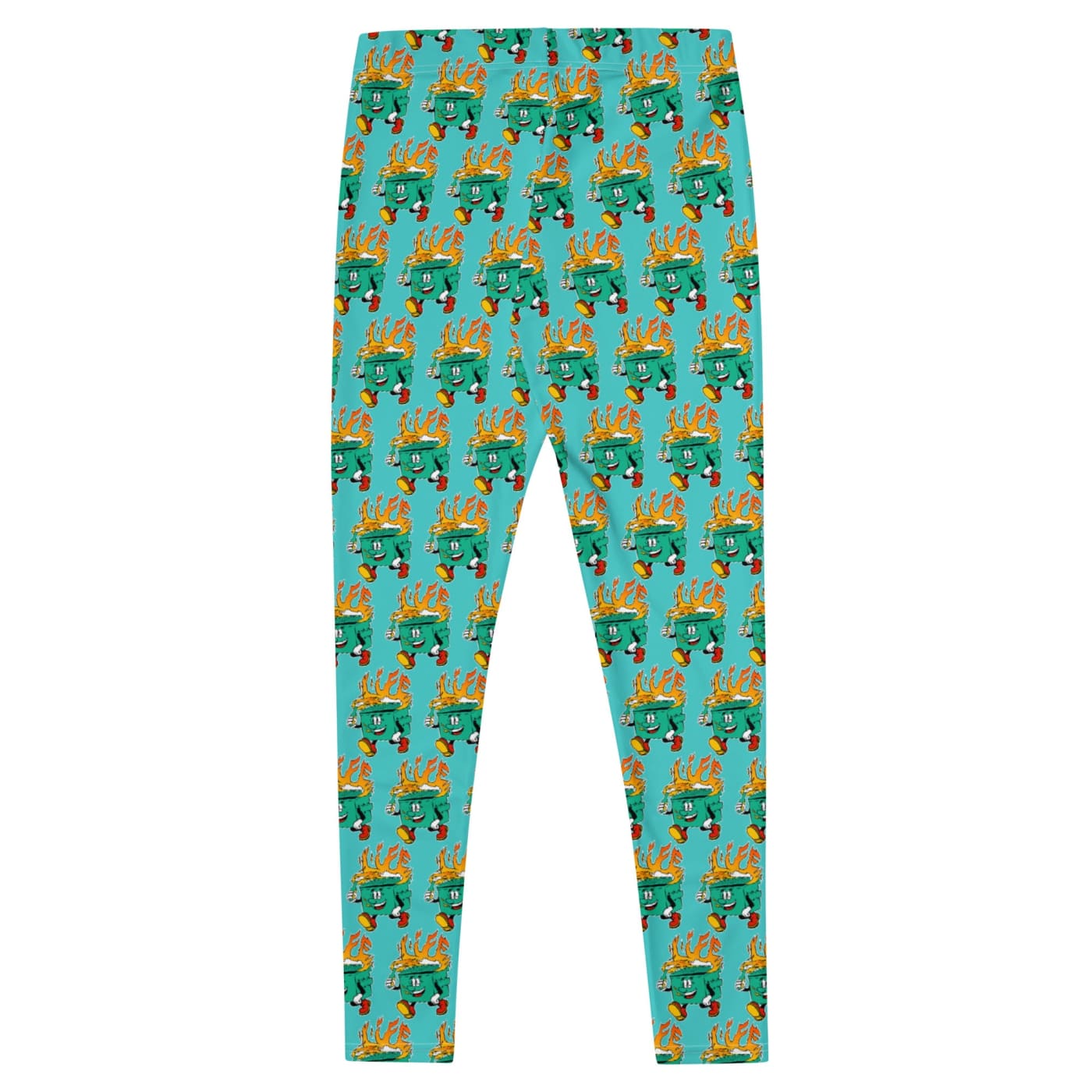 Dumpster Fire Life Yoga Leggings - Death and Friends - Punk