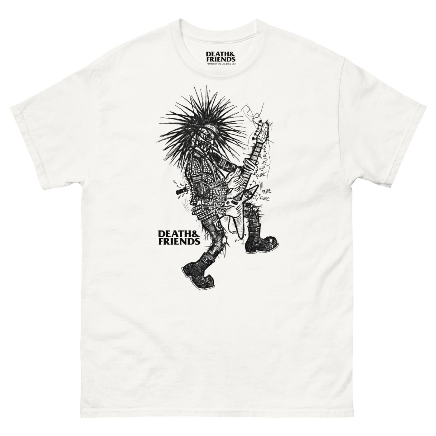 Fuzz T - Shirt - Death & Friends Ltd Streetwear Brand UK