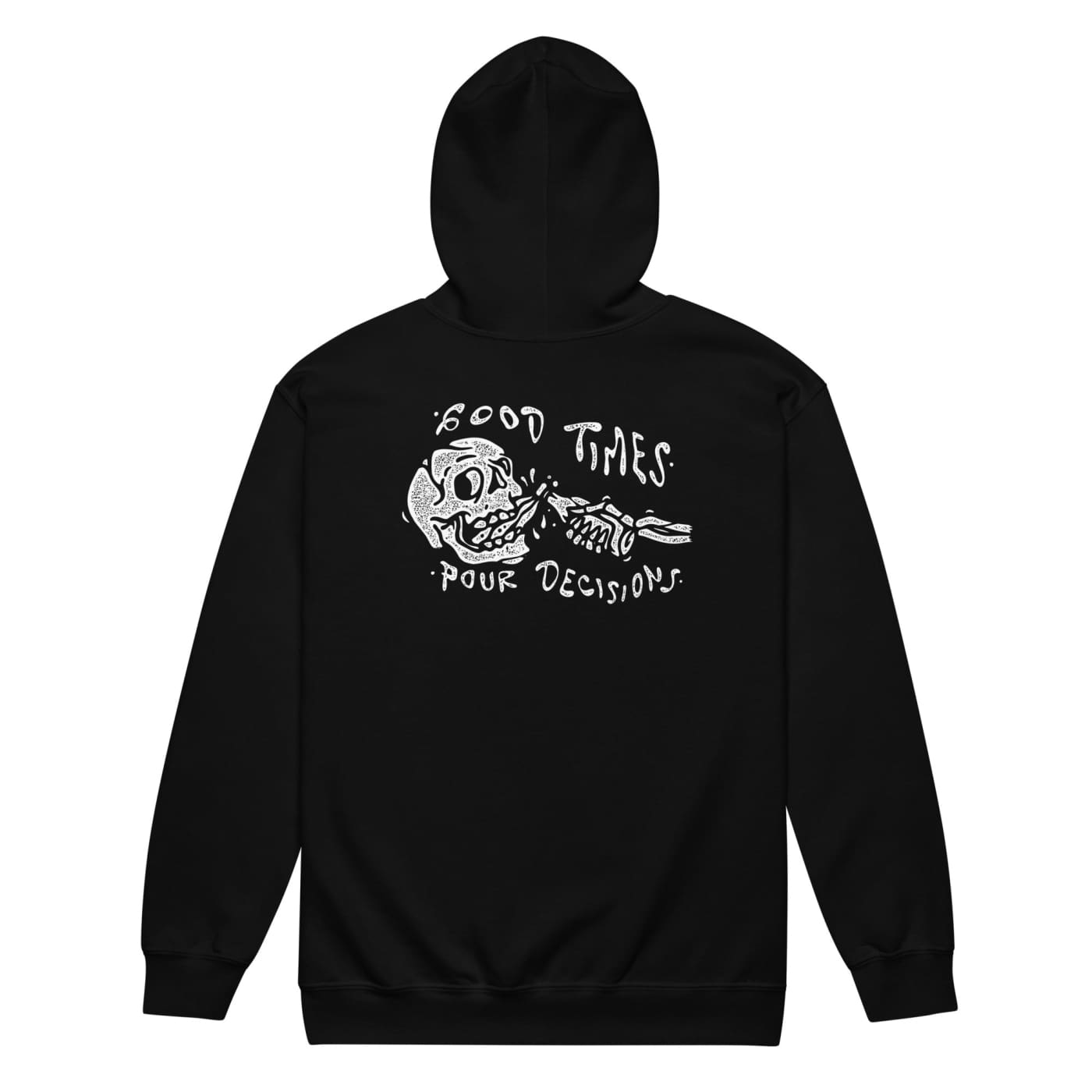 Good Times Pour Decisions Hoodie - Vintage Beer Hoodie