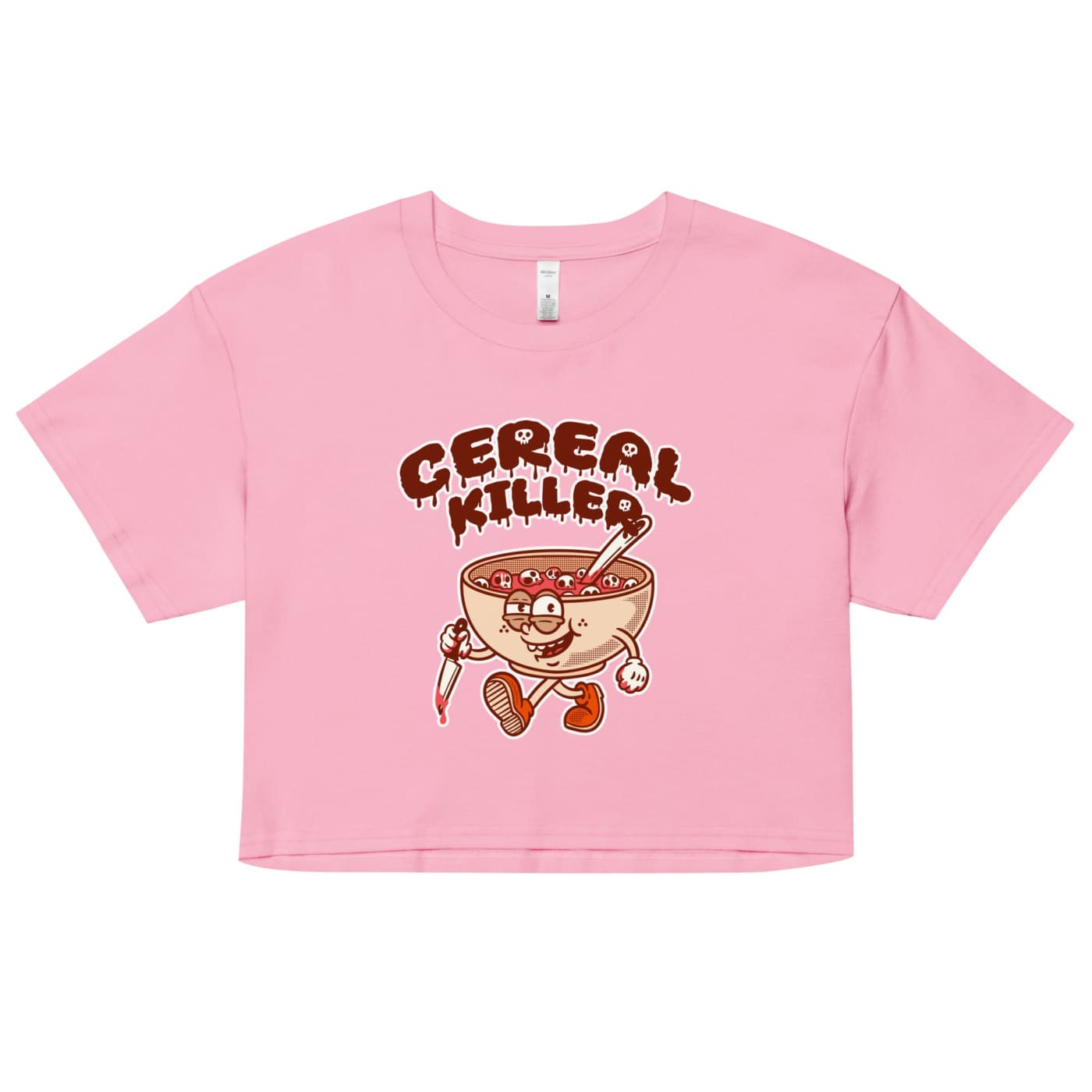 Women’s Cereal Killer crop top - Death and Friends