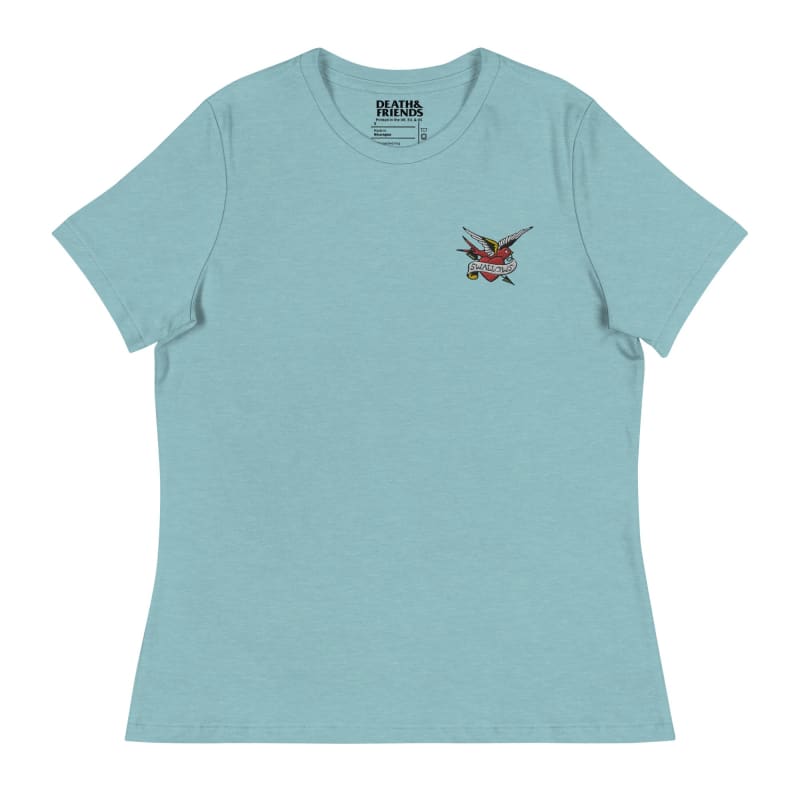 Women’s Vintage ’Swallows’ Tattoo T-shirt - Tattoo