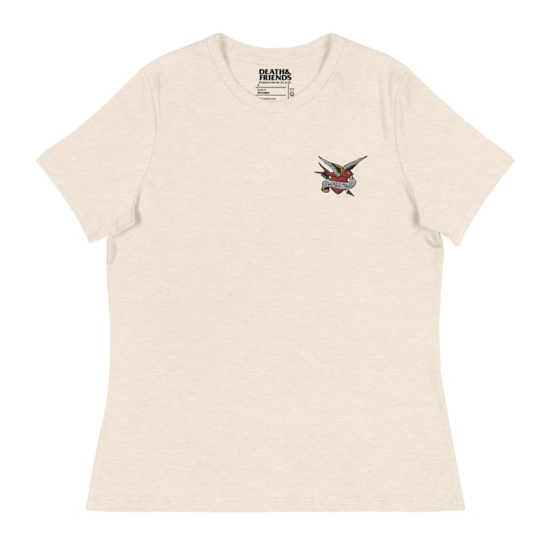 Women’s Vintage ’Swallows’ Tattoo T-shirt - Tattoo