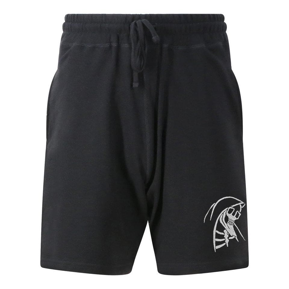 Death and Friends jogging shorts - Goth Workout Clothes -