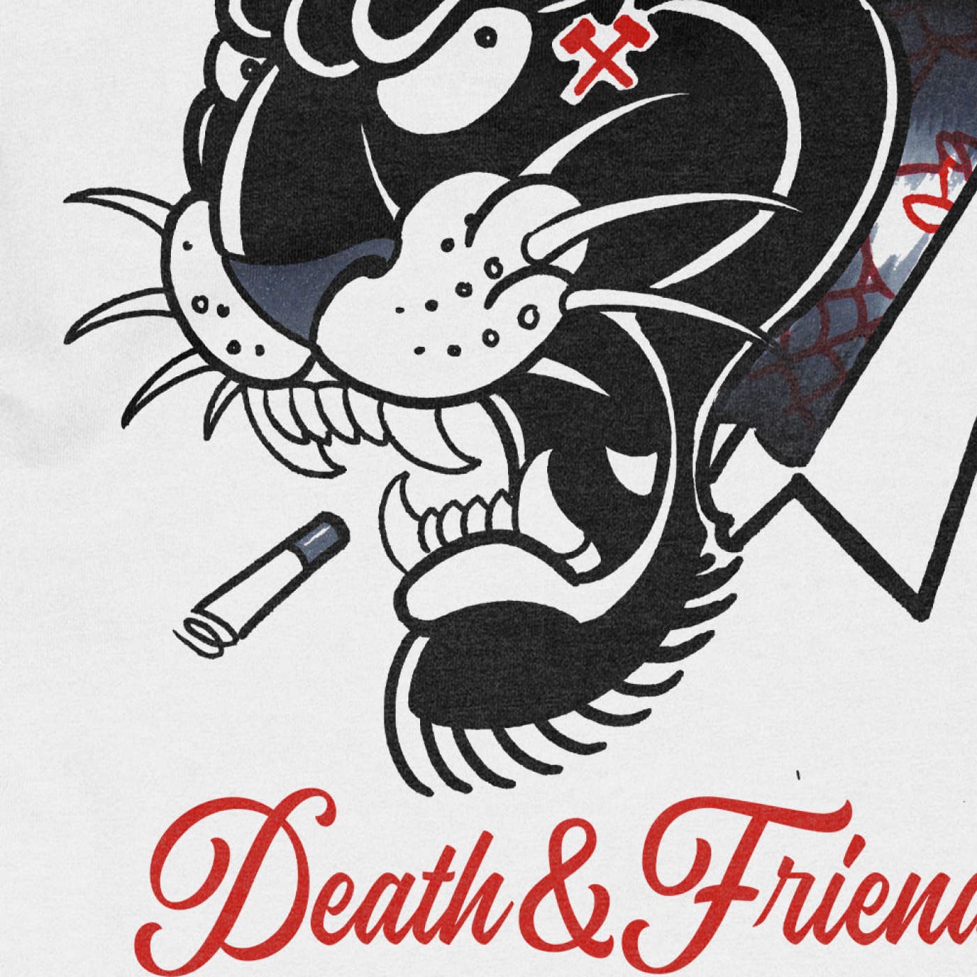 Punk Panther T-Shirt - Death & Friends Ltd - Streetwear