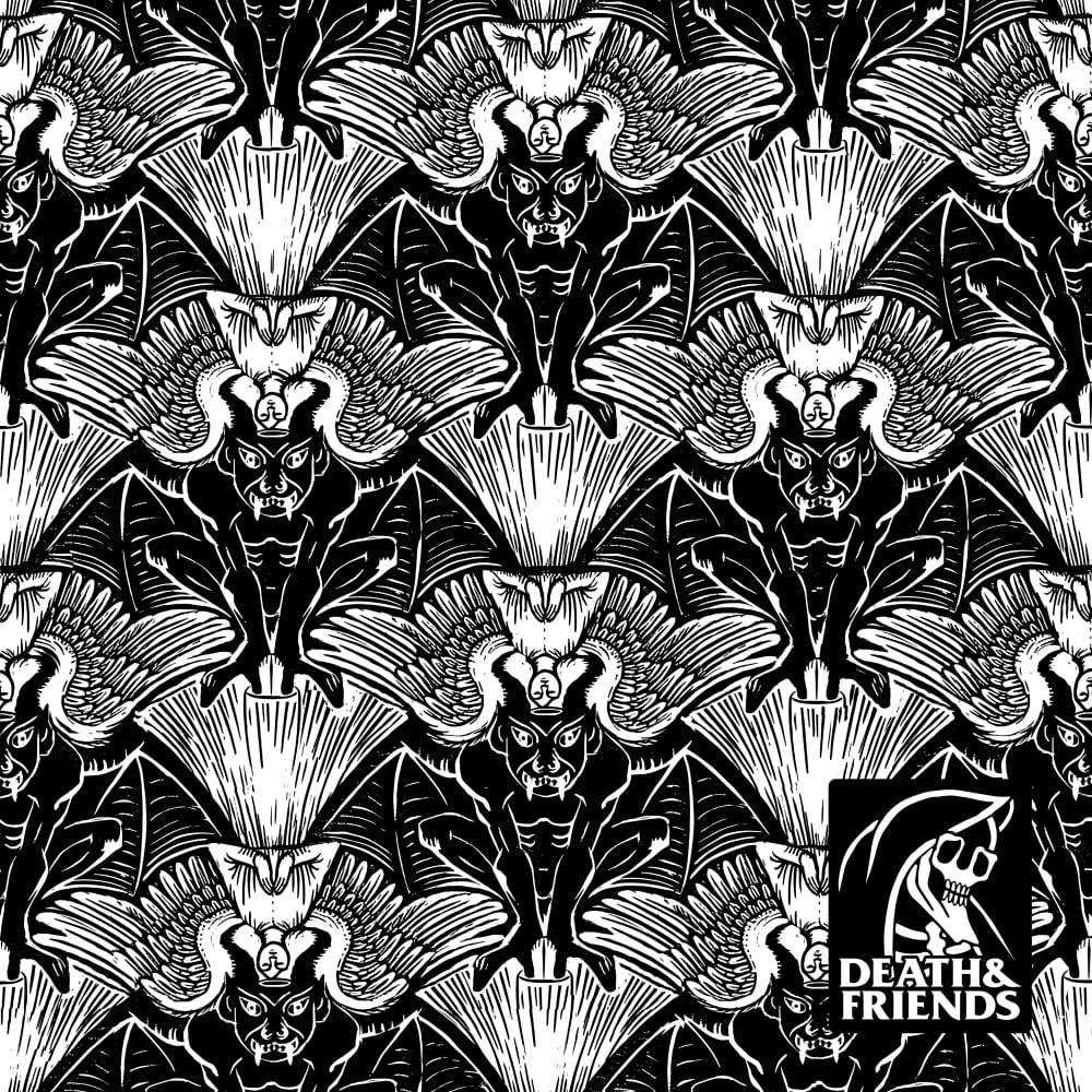 Angel and Demons High-Waisted Bikini Set Escher-inspired