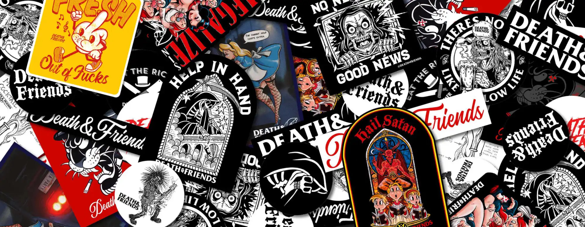 Death and Friends - Alternative Clothing Brand