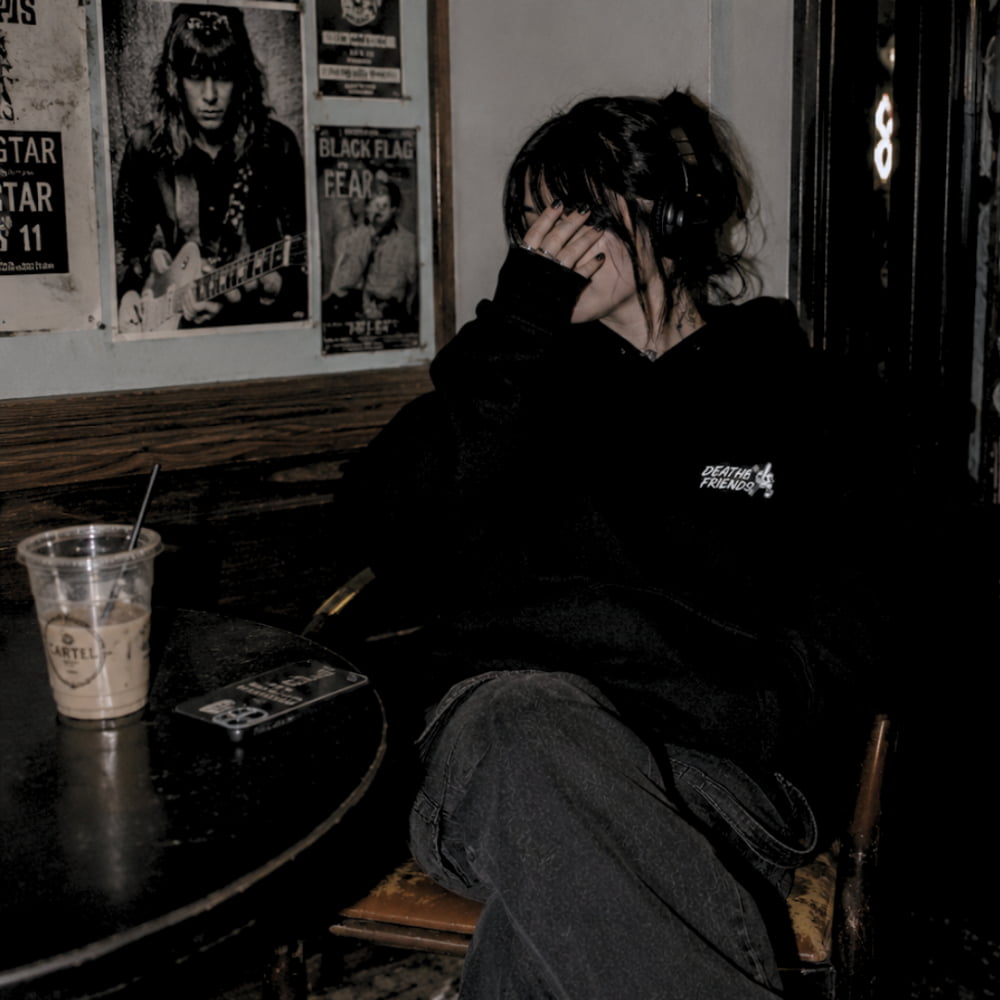 Fresh out of Fucks Hoodie Black - Death and Friends