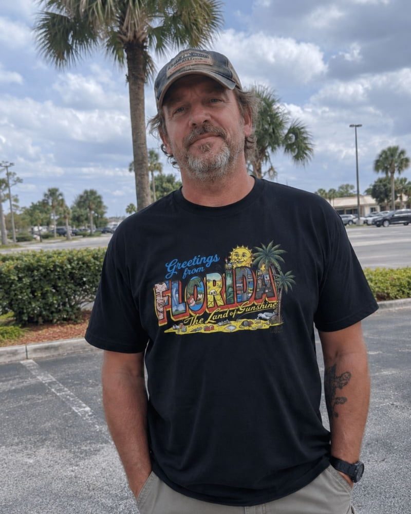 Greetings From Florida The Land of Sunshine T-Shirt - Death