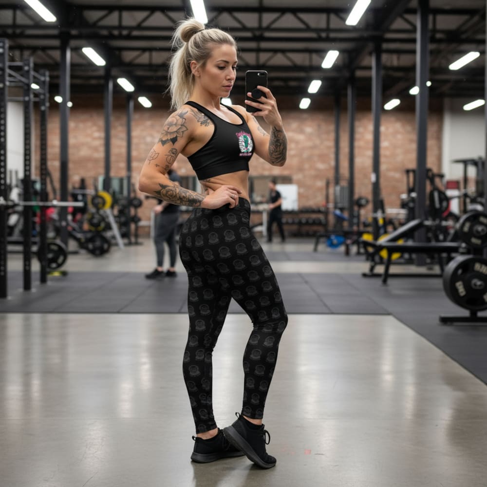 Hail the Pussy Yoga Leggings - Death and Friends - Goth Gym