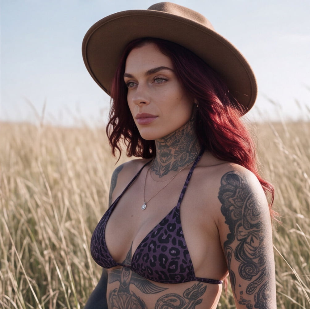 Leopard Purple & Midnight String Bikini Set - Death