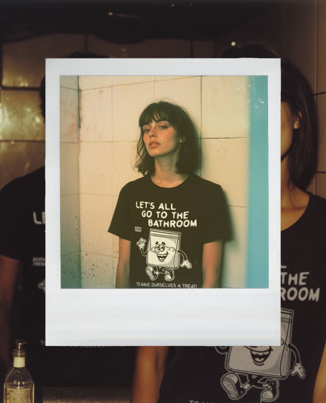 ’Lets all go to the Bathroom...’ Little Treat T-shirt