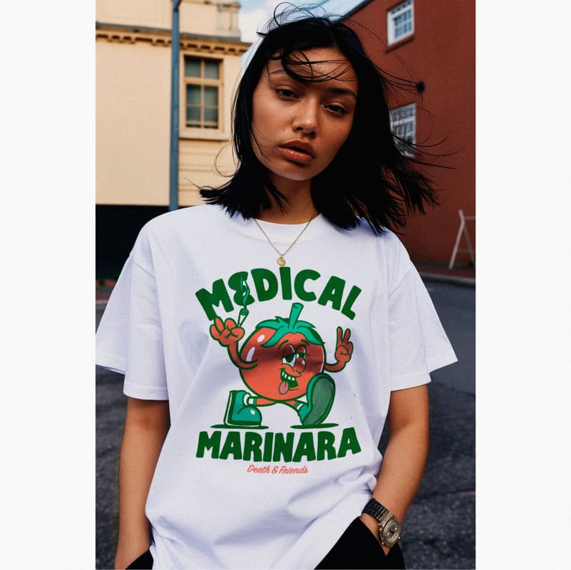 Medical Marinara Shirt - Death & Friends - Legalize Marinara T-shirt