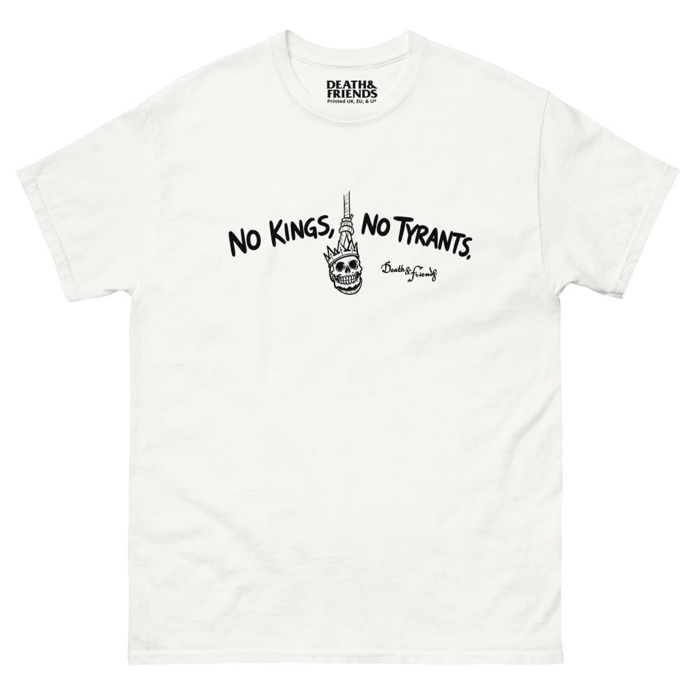 No Kings, No Tyrants T-shirt - No Kings Shirt - No Masters Anti