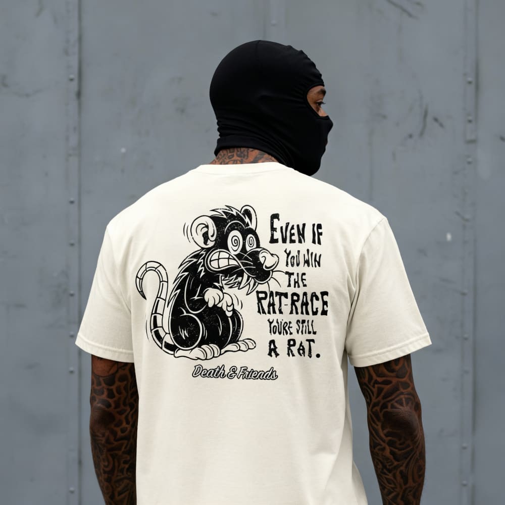 Rat Race T-Shirt - Death and Friends - Rat Clothing