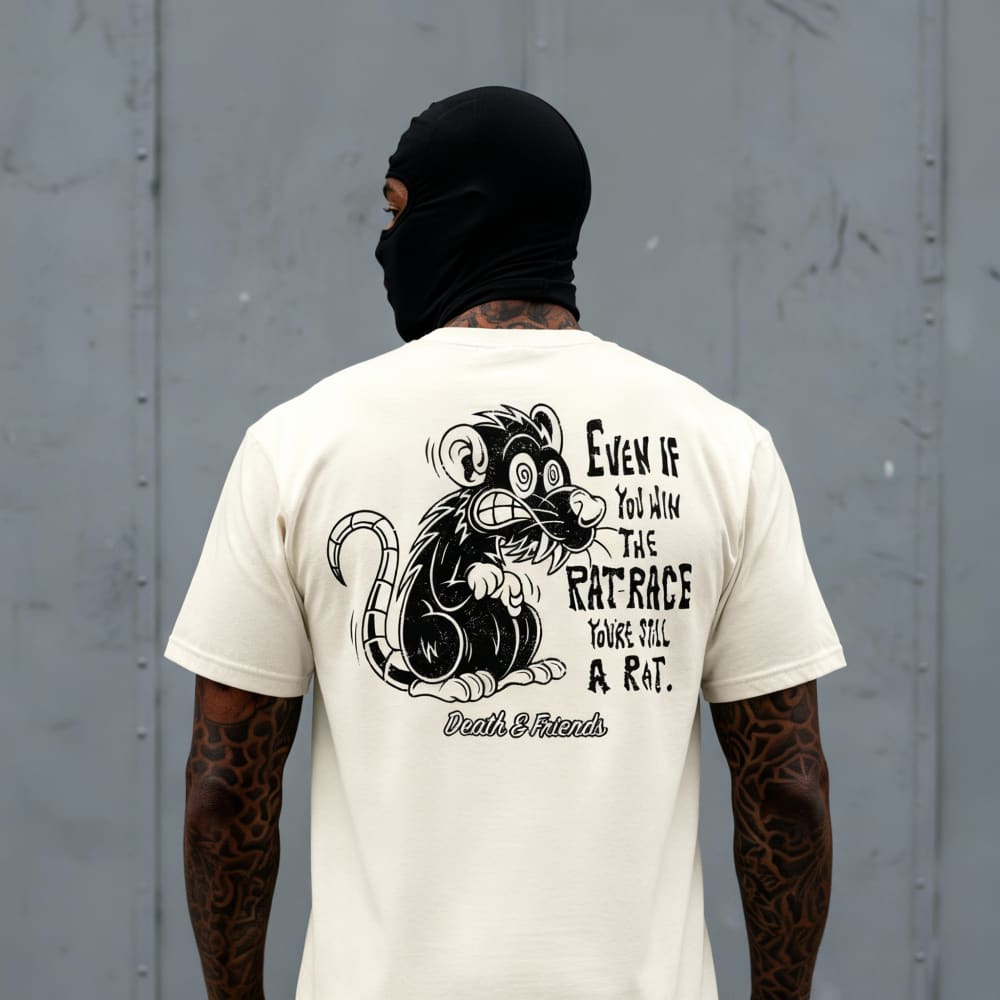 Rat Race T-Shirt - Death and Friends - Rat Clothing