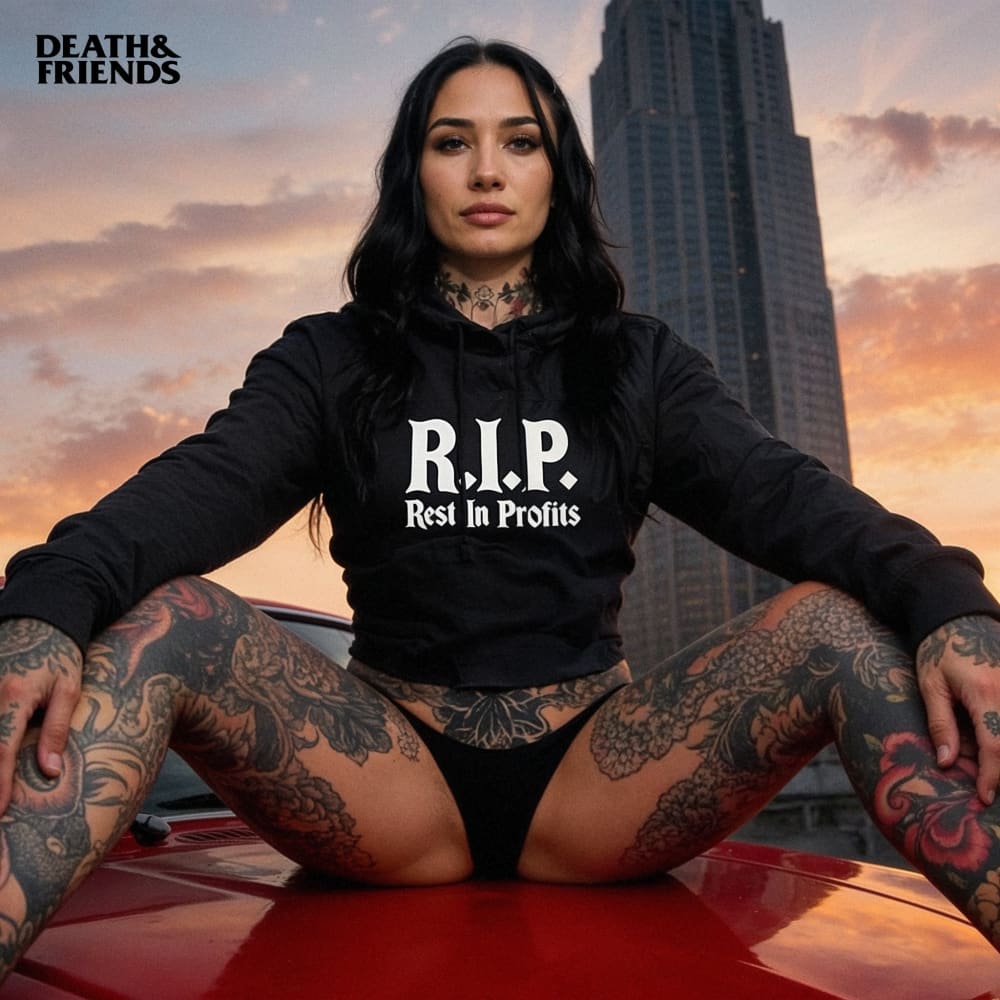 Rest in Profits Hoodie - Death and Friends - Alternative