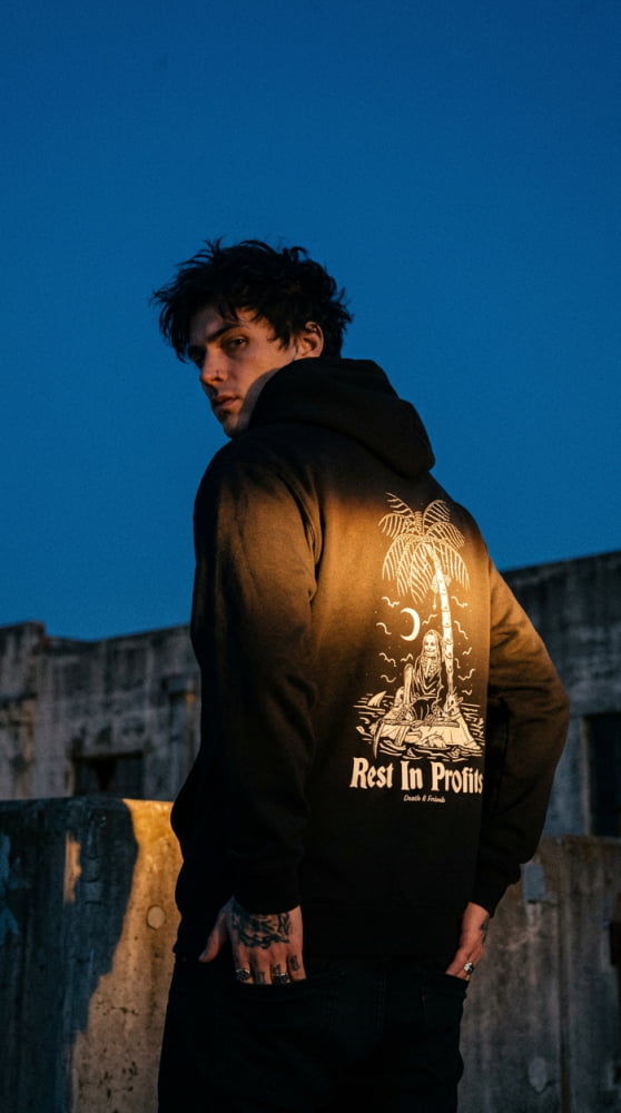 Rest in Profits Hoodie - Death and Friends - Alternative