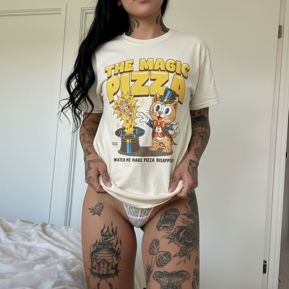 The Magic Pizza T-Shirt - Death and Friends - Death