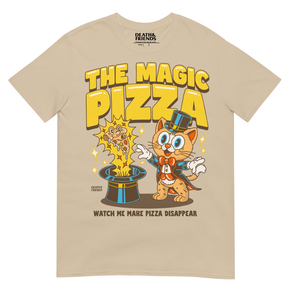 The Magic Pizza T-Shirt - Death and Friends - Death