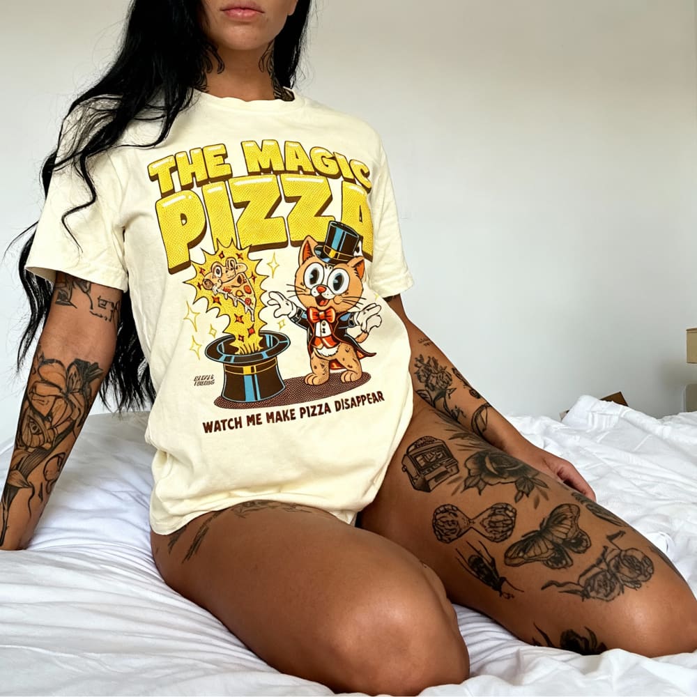 The Magic Pizza T-Shirt - Death and Friends - Death