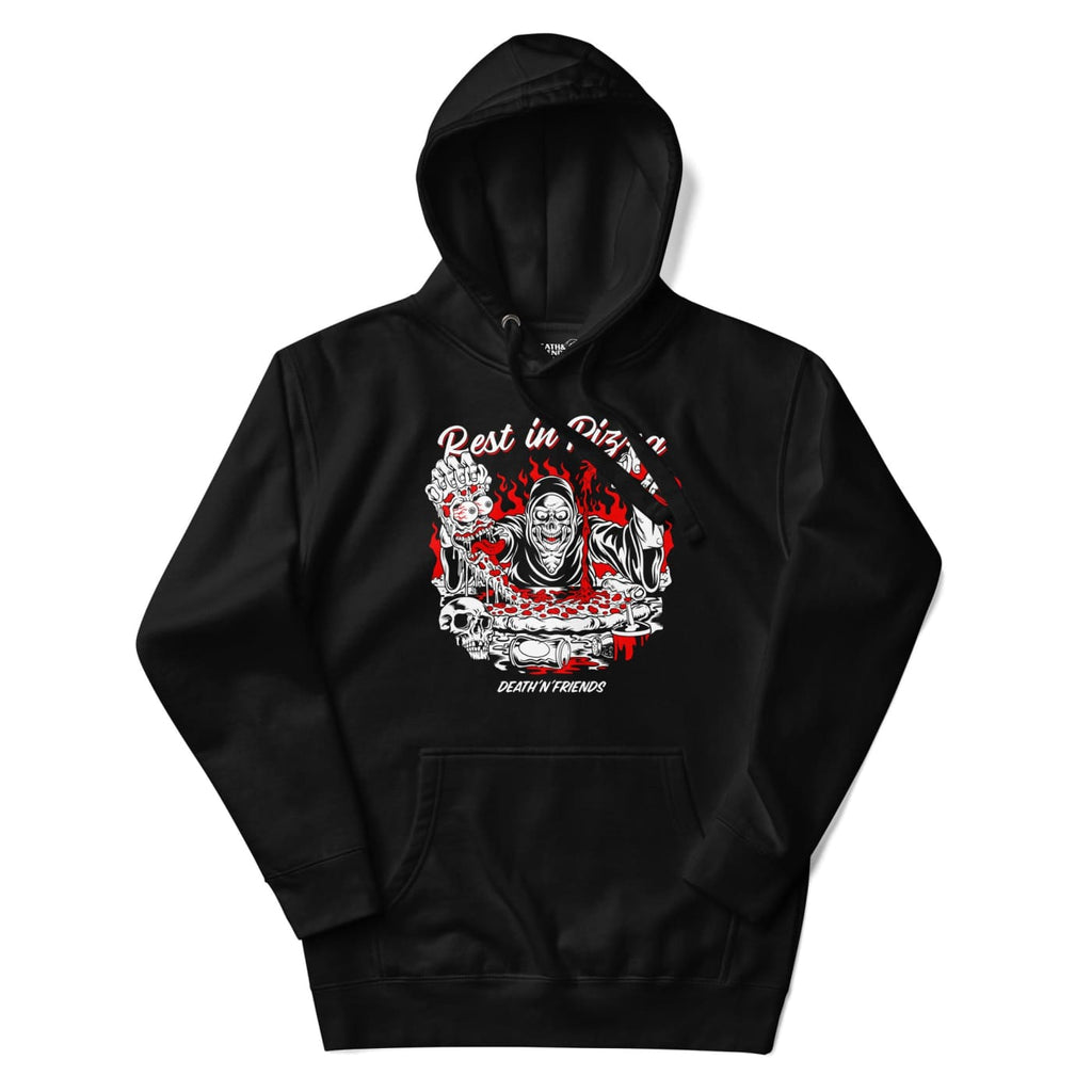 Rest in Pizza Hoodie - Death and Friends - Pizza Clothing