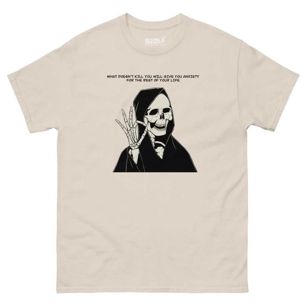 ’What Doesn’t Kill You’ T-shirt - Death and Friends