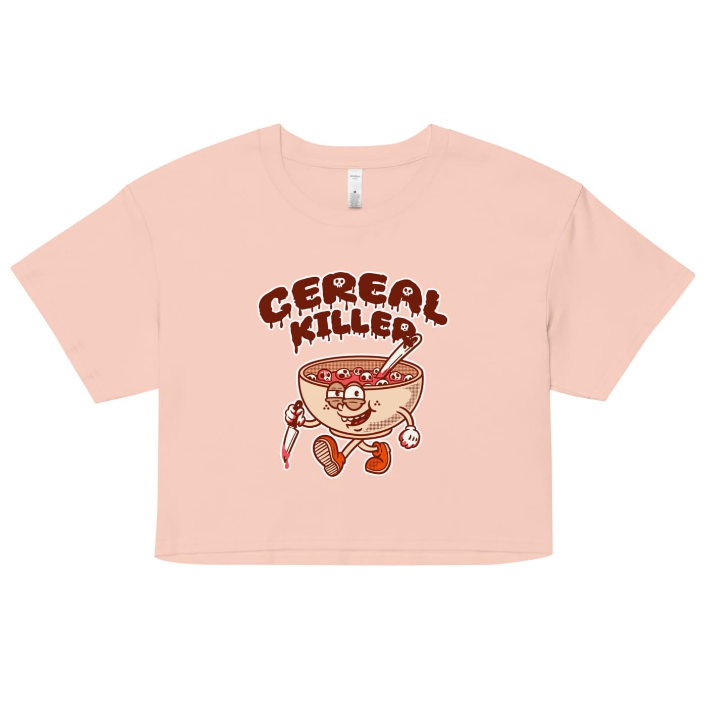 Women’s Cereal Killer crop top - Death and Friends