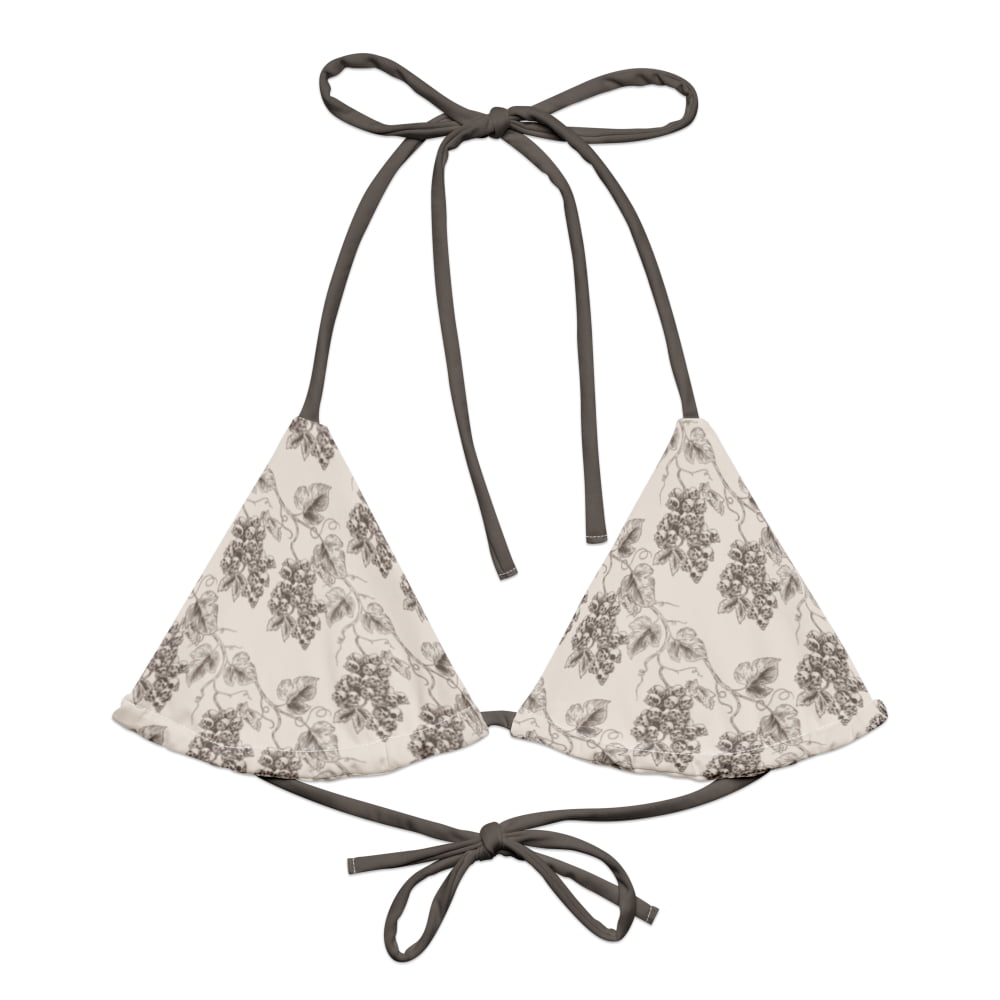 ’Venetian Gravevine’ String Goth Bikini Top - Alternative