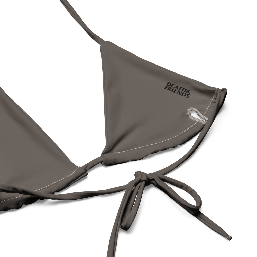 ’Venetian Gravevine’ String Goth Bikini Top - Alternative