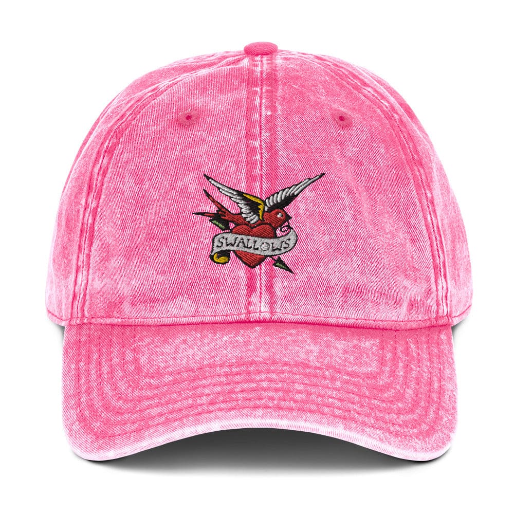 Vintage ’Swallows’ Tattoo Baseball Cap - Tattoo Hat