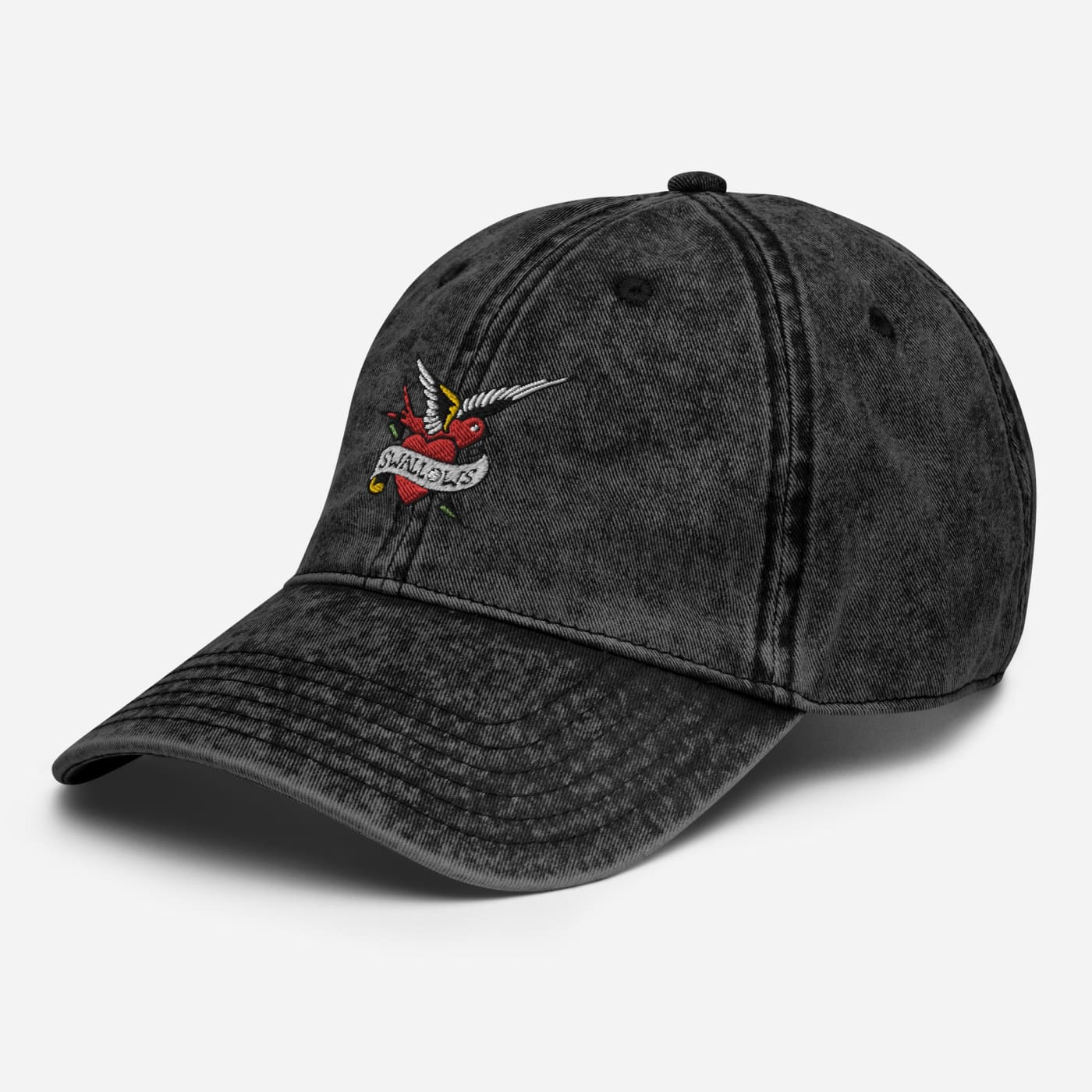 Vintage ’Swallows’ Tattoo Baseball Cap - Tattoo Hat