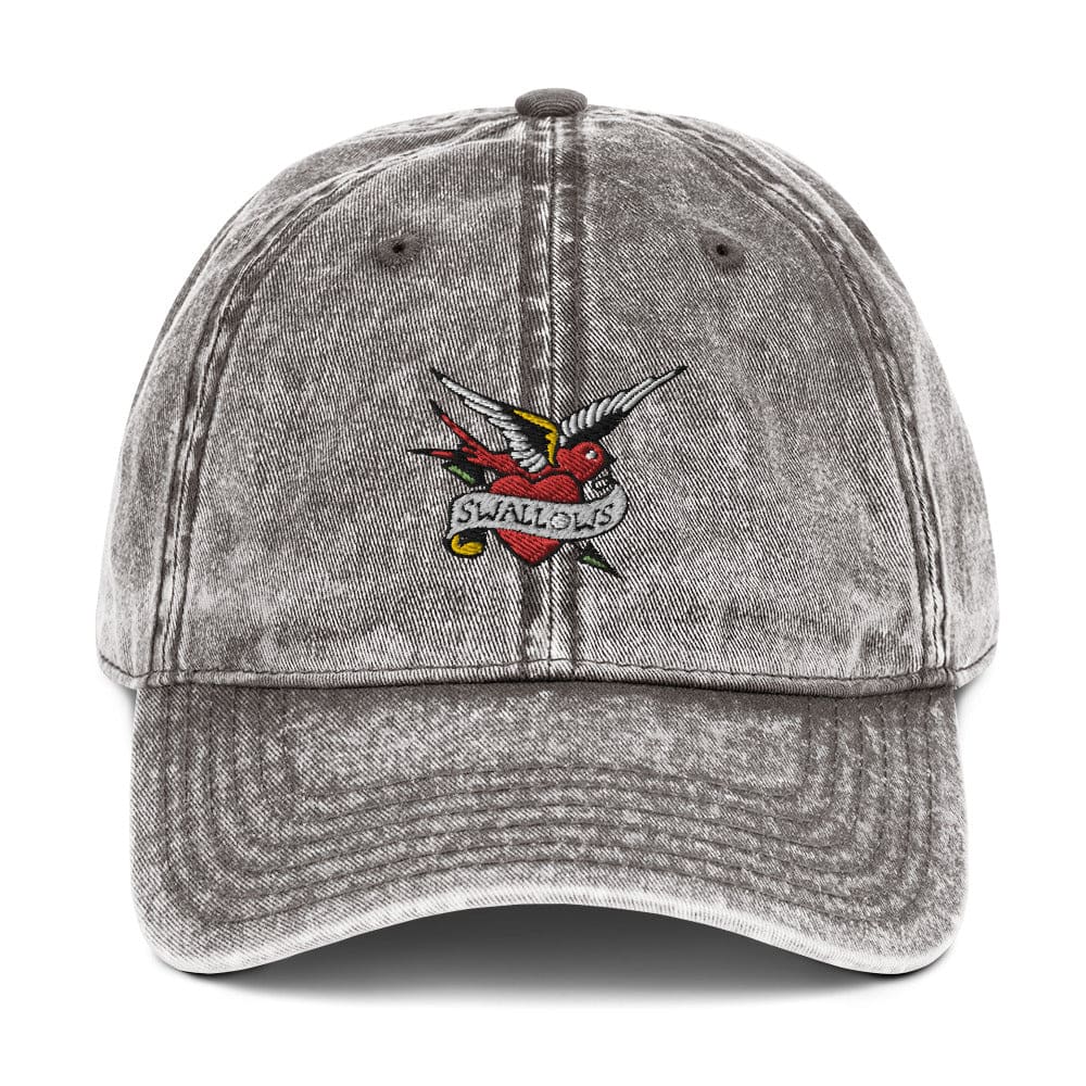 Vintage ’Swallows’ Tattoo Baseball Cap - Tattoo Hat